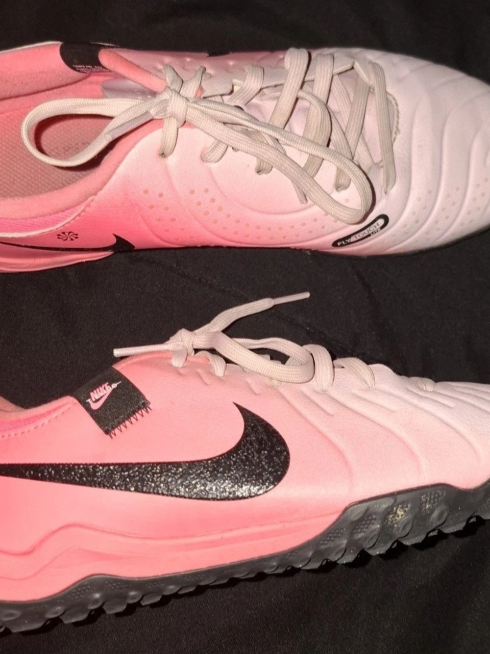 Nike Tiempo Legend 10 Academy TF turf soccer shoes in the "Pink Foam" sz 7
